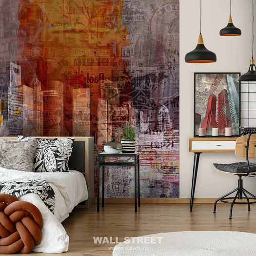 Фотообои в интерьере артикул GRUNGE 24, GRUNGE, Wall street Фотообои в интерьере артикул GRUNGE 24, GRUNGE, Wall street