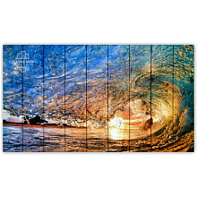 Панно с изображением моря Creative Wood Природа Природа - Волна